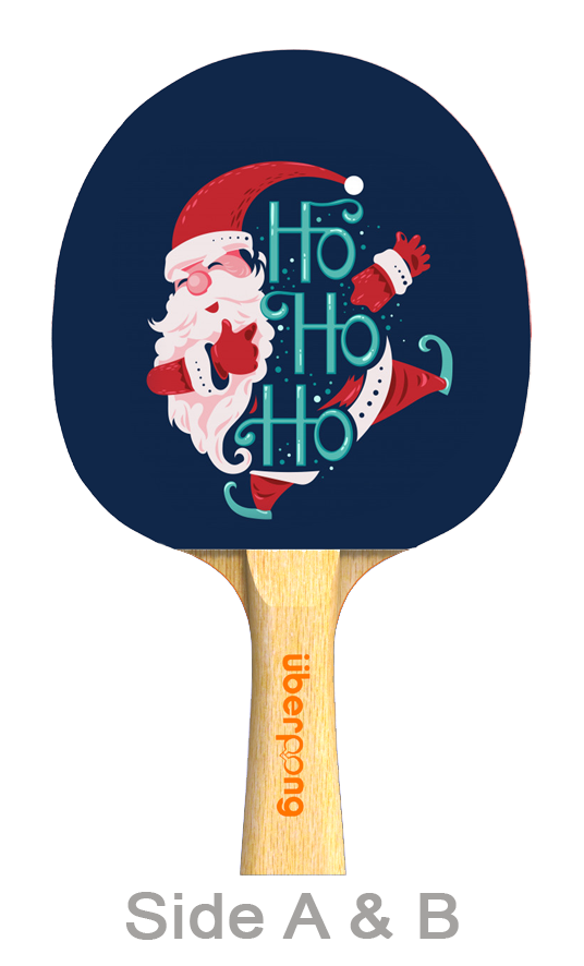 Christmas Designer Ping Pong Paddle