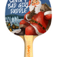 Christmas Designer Ping Pong Paddle