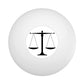 Scale of Justice Ping Pong Ball