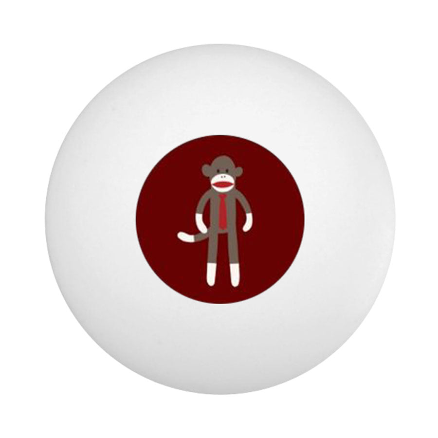 Sock Monkey Ping Pong Ball