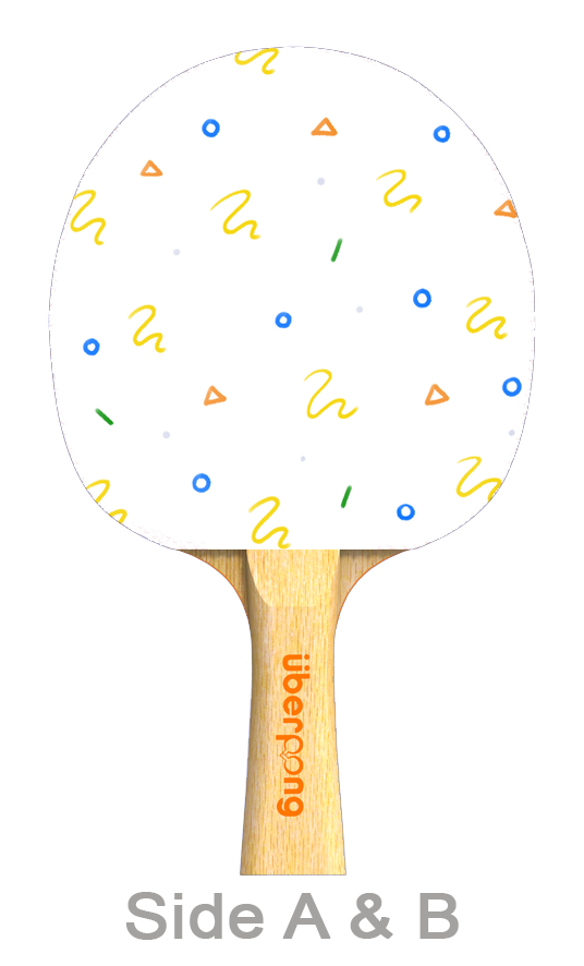 Summer's Game Designer Ping Pong Paddle