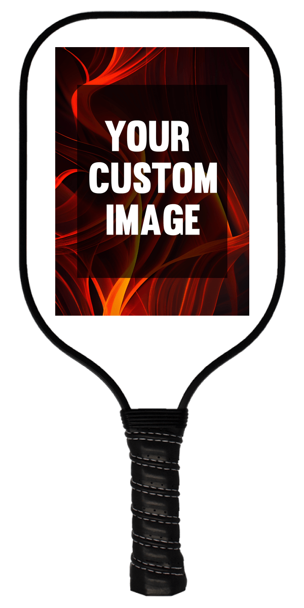 Custom Pickleball Paddle - Image Upload - Side A View